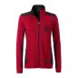 Preview: Damen Strickfleece-Jacke