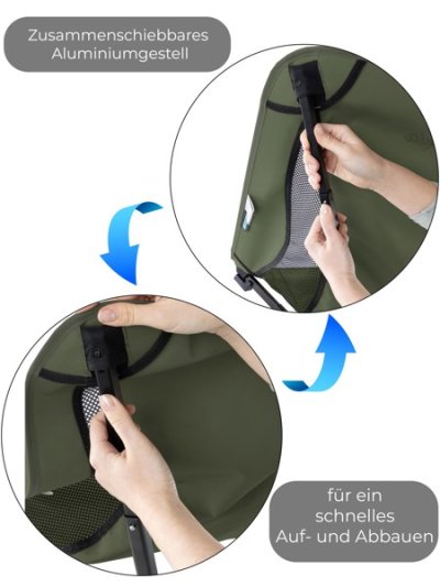 Campingstuhl Sarnia Oliv