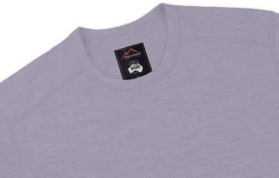 MERINOS Damen T-Shirt Flieder