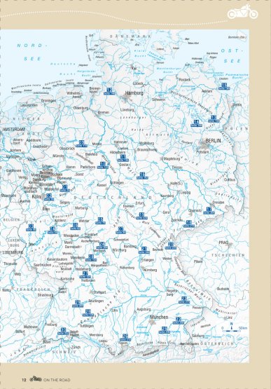 Abgefahren - Die schönsten Bikertouren Deutschlands
