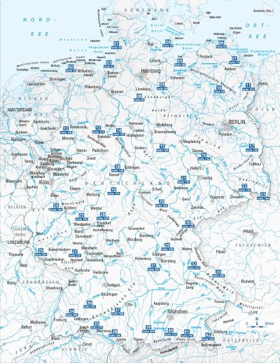 Abgefahren – Unentdeckte Bikertouren in Deutschland