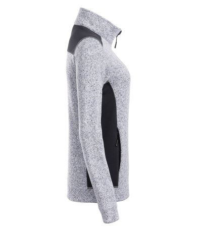 Damen Strickfleece-Jacke