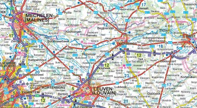 MoTourMaps BELGIEN & LUXEMBURG 1:300.000