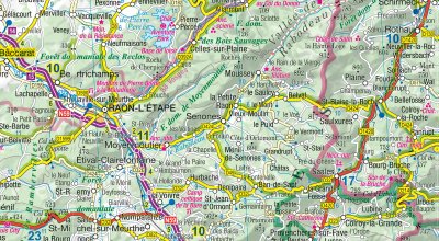 MoTourMaps ELSASS-LOTHRINGEN 1:275.000