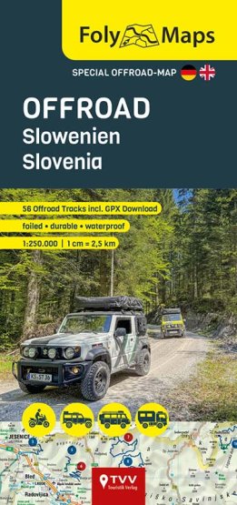 FOLYMAPS Spezialkarte Offroad Slowenien