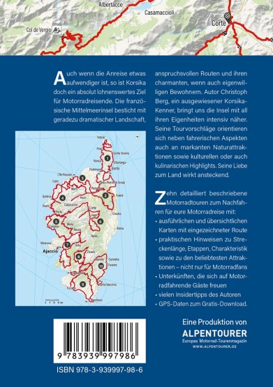 MOTOURBOOK #1 Korsika