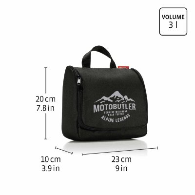 MOTO-BUTLER SOLO – dein Touren-Kulturbeutel Volumen