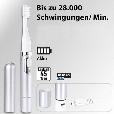 Akku Reisezahnbürste USB