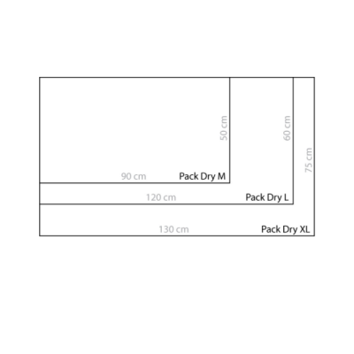 Reisehandtuch PackDry (3 Größen)