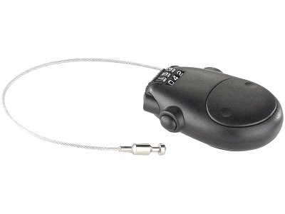 Sicherheits-Drahtseil mit Zahlenschloss