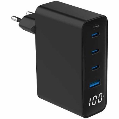 4-Port-Reisenetzteil, 3xUSB-C PD 100W, 1xUSB-A QC 30W