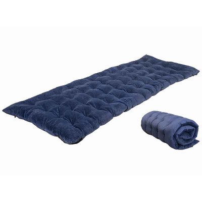 Klappbares Feldbett mit Auflage und kompaktem Packmaß