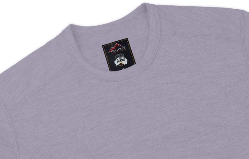 MERINOS Damen T-Shirt Flieder