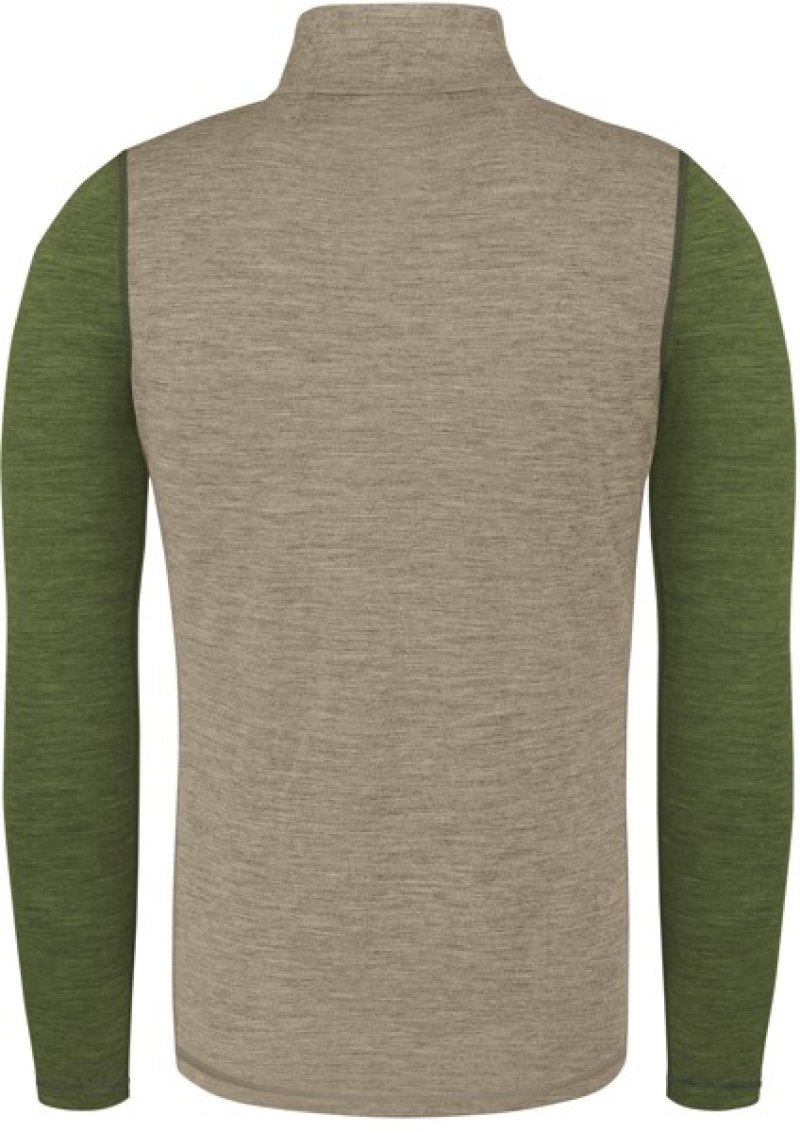 MERINOS Langarm-Funktionsshirt Herren 4XL