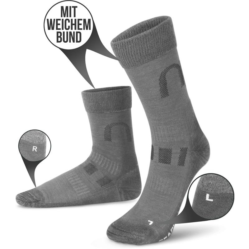 MERINOS Motorrad-Funktionssocken (3 Paar)