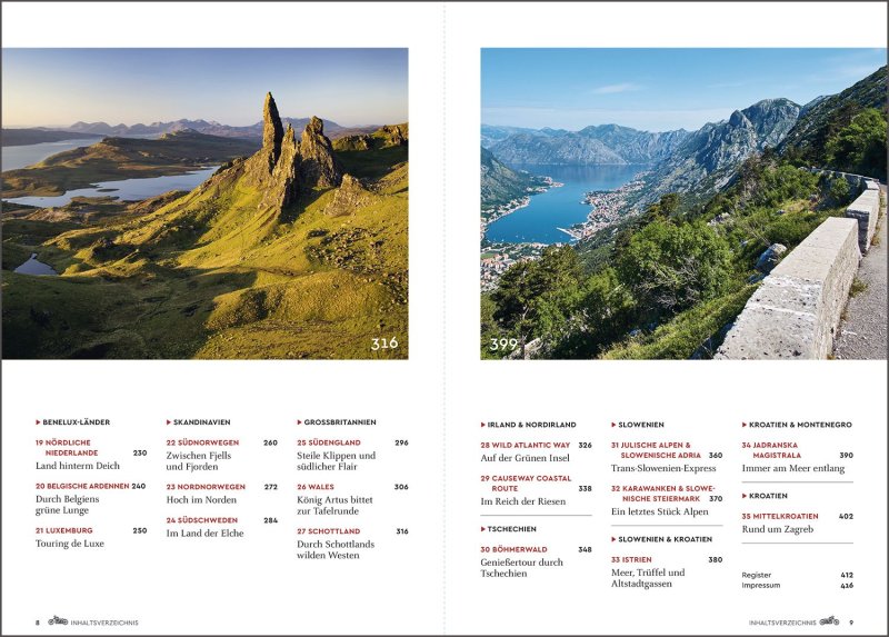 Abgefahren – Die schönsten Bikertouren in Europa