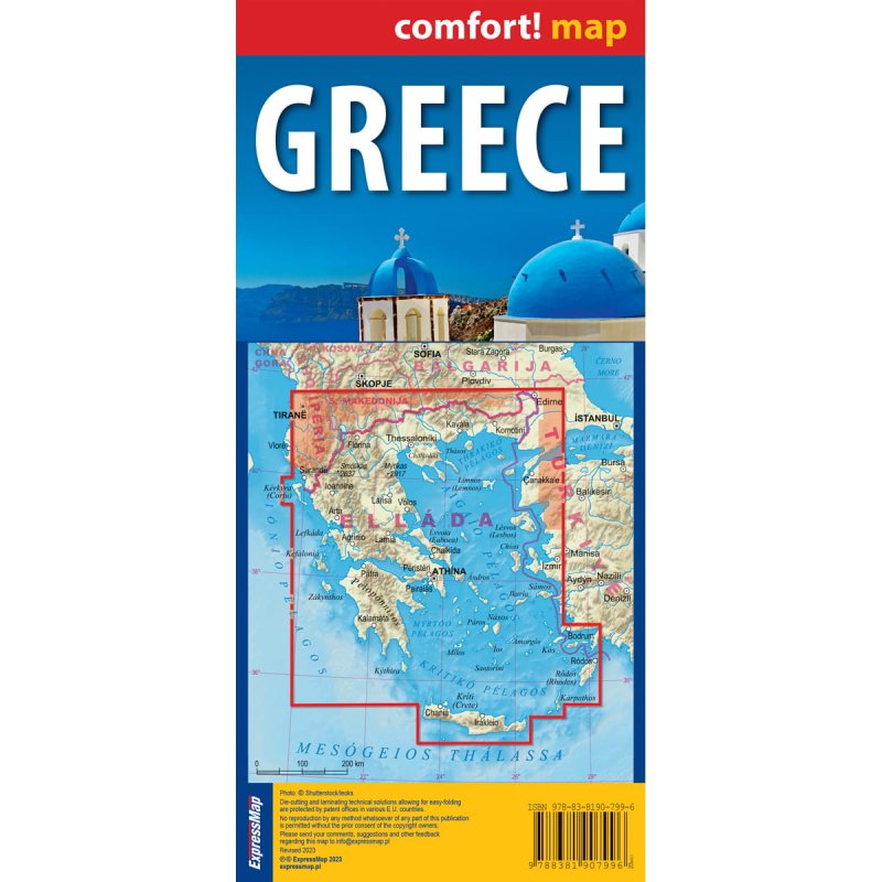 Comfort Map Griechenland 1:750.000