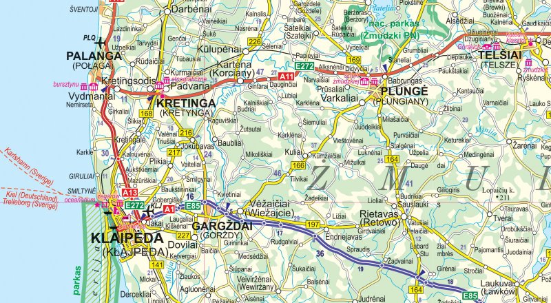 Comfort Map Baltikum 1:700.000