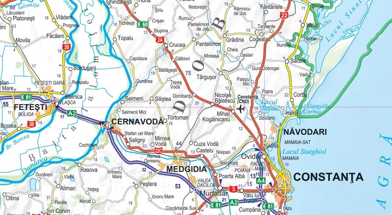 MoTourMaps RUMÄNIEN mit MOLDAVIEN 1:800.000