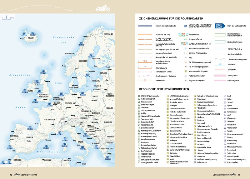 Abgefahren – Die schönsten Bikertouren an Europas Küsten