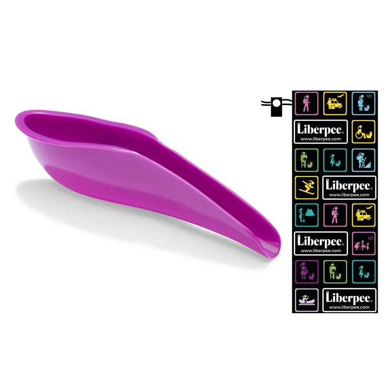 Liberpee Purpur mit Beutel