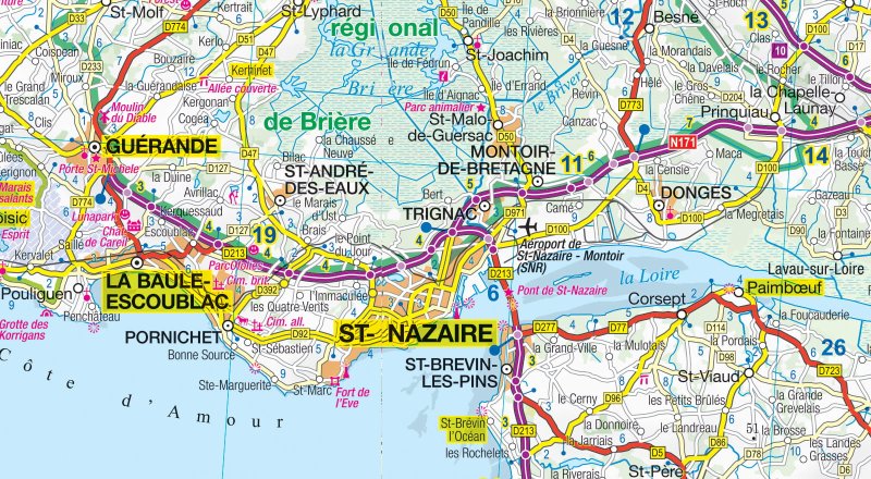 MoTourMaps BRETAGNE 1:300.000