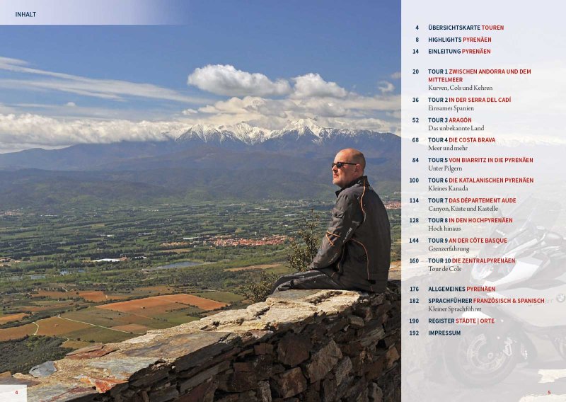 Motorrad-Reiseführer Pyrenäen mit Costa Brava