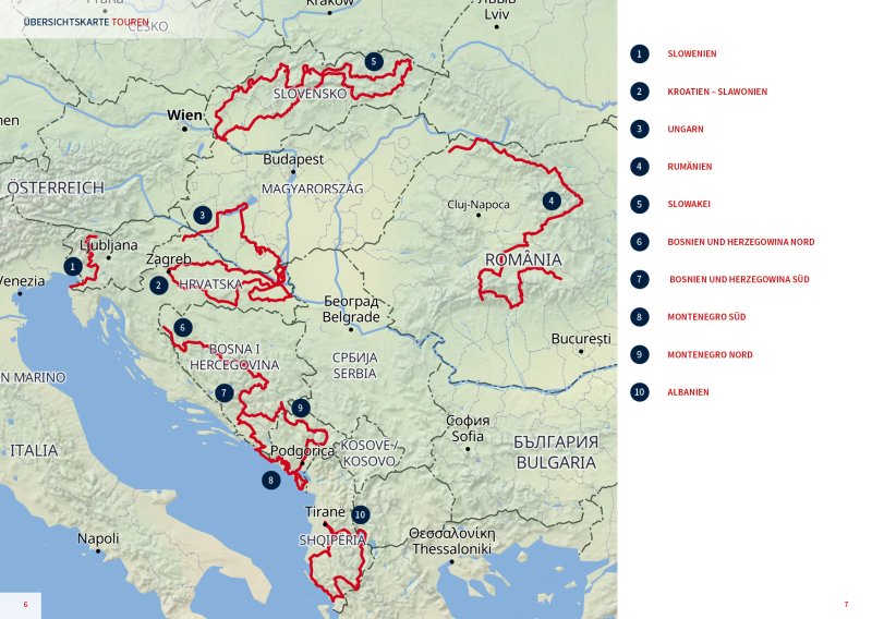 Motorrad-Reiseführer Balkan