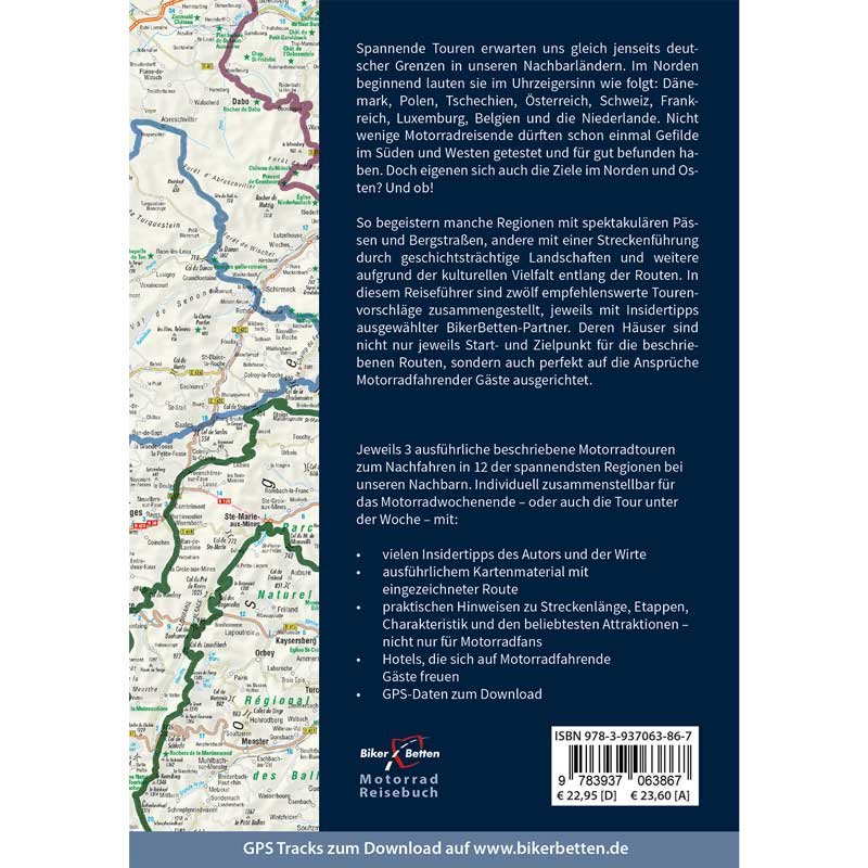 Motorrad-Reiseführer Biker-Weekends Nachbarländer