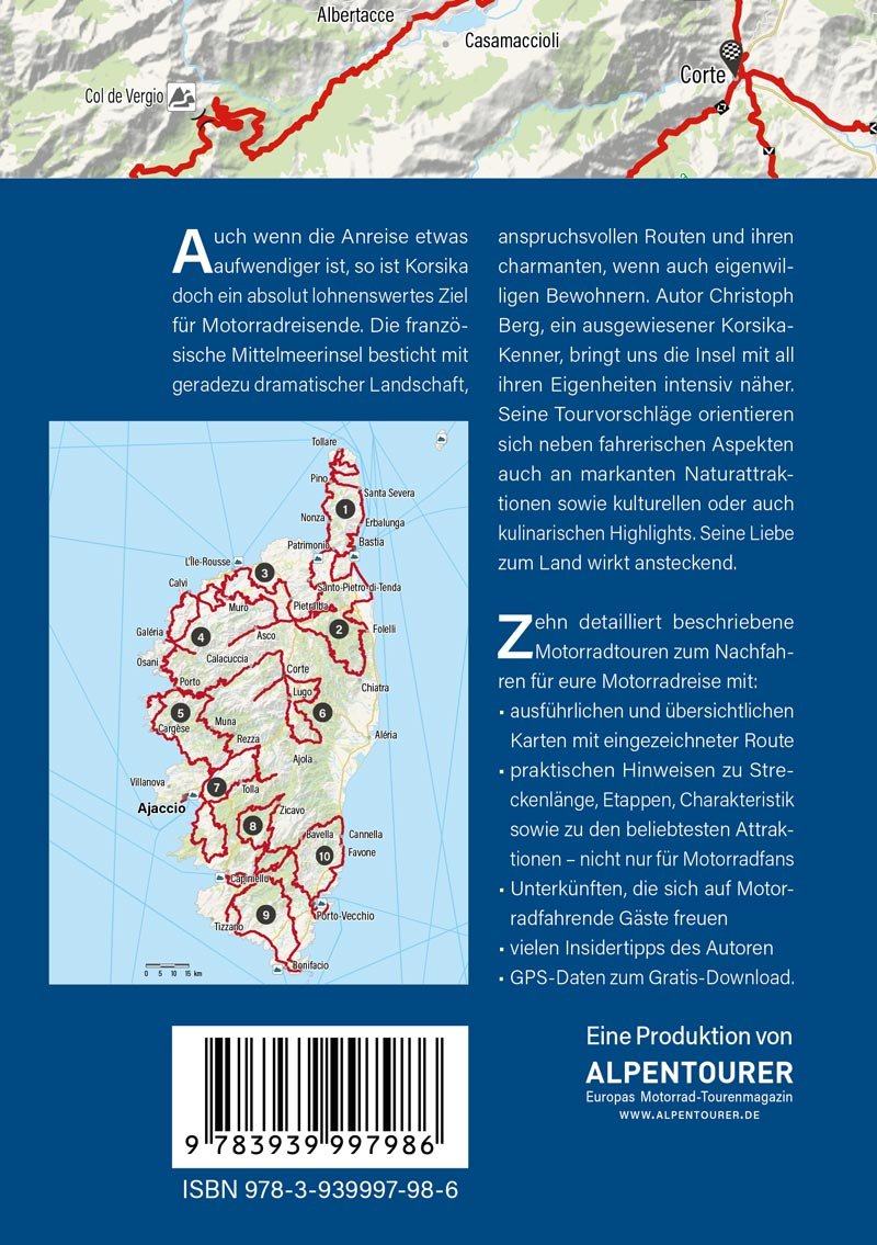 MOTOURBOOK #1 Korsika