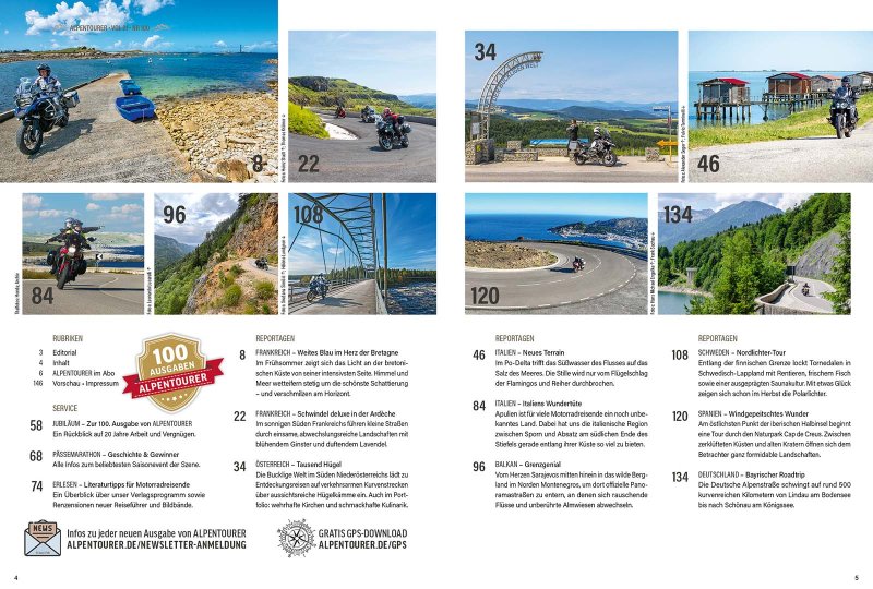 ALPENTOURER 1-2026: die 100. Ausgabe!