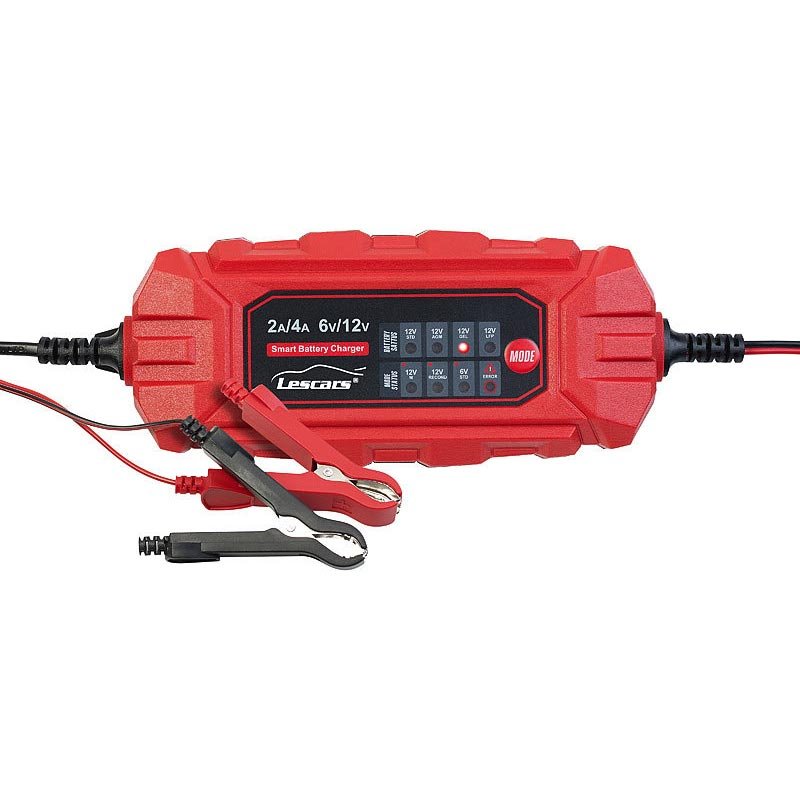 Kompaktes Kfz-Ladegerät für Aufladen und Ladungserhaltung